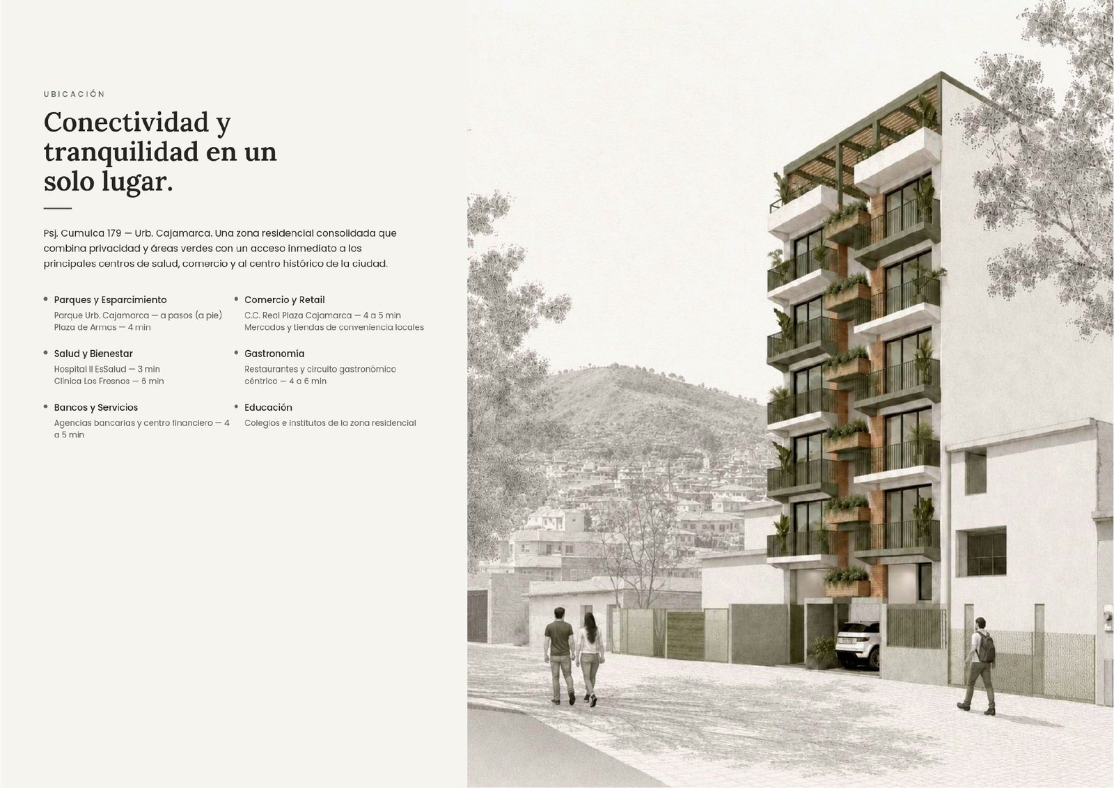El Sauce II y su entorno residencial en Cajamarca